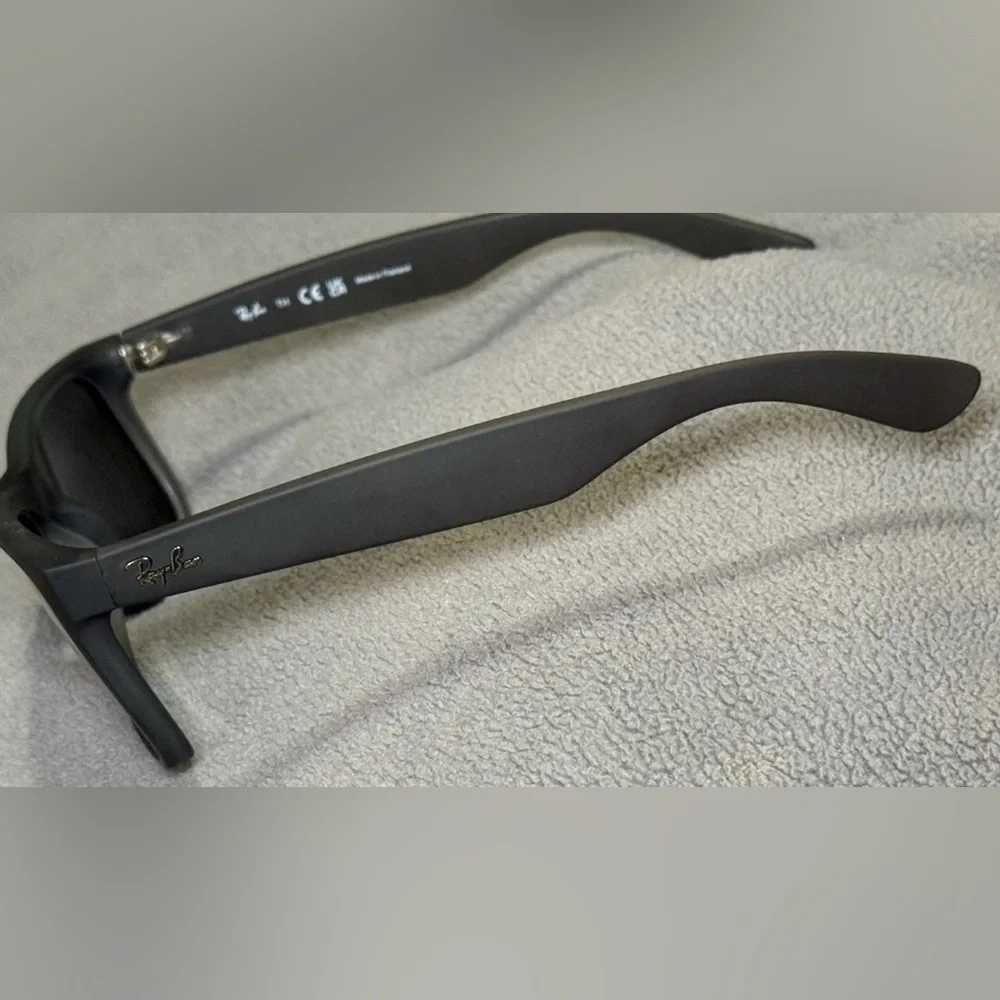 RAY BAN JUSTIN RB4165 852/88 54-16 MATTE GRAY FRAME ONLY $176 - Picture 8 of 12